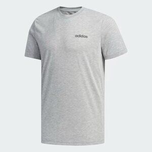 Adidas Mens Casual Feel Ready Tee T-Shirt Medium Grey Heather Short Sleeve NWT S